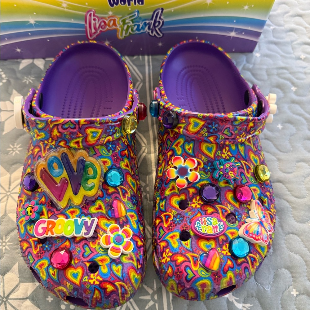Lisa Frank Crocs New in box
